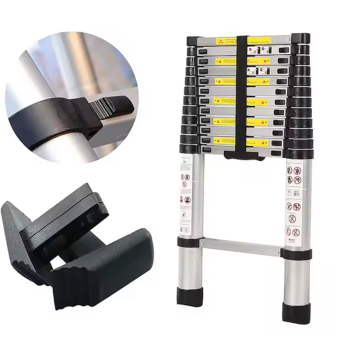 Sklopive teleskopske aluminijumske merdevine - 3,8 m