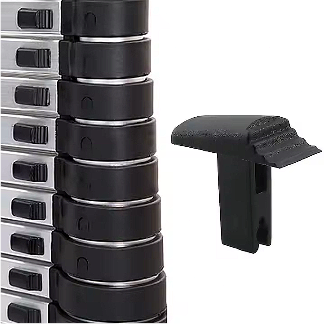 Sklopive teleskopske aluminijumske merdevine - 3,8 m