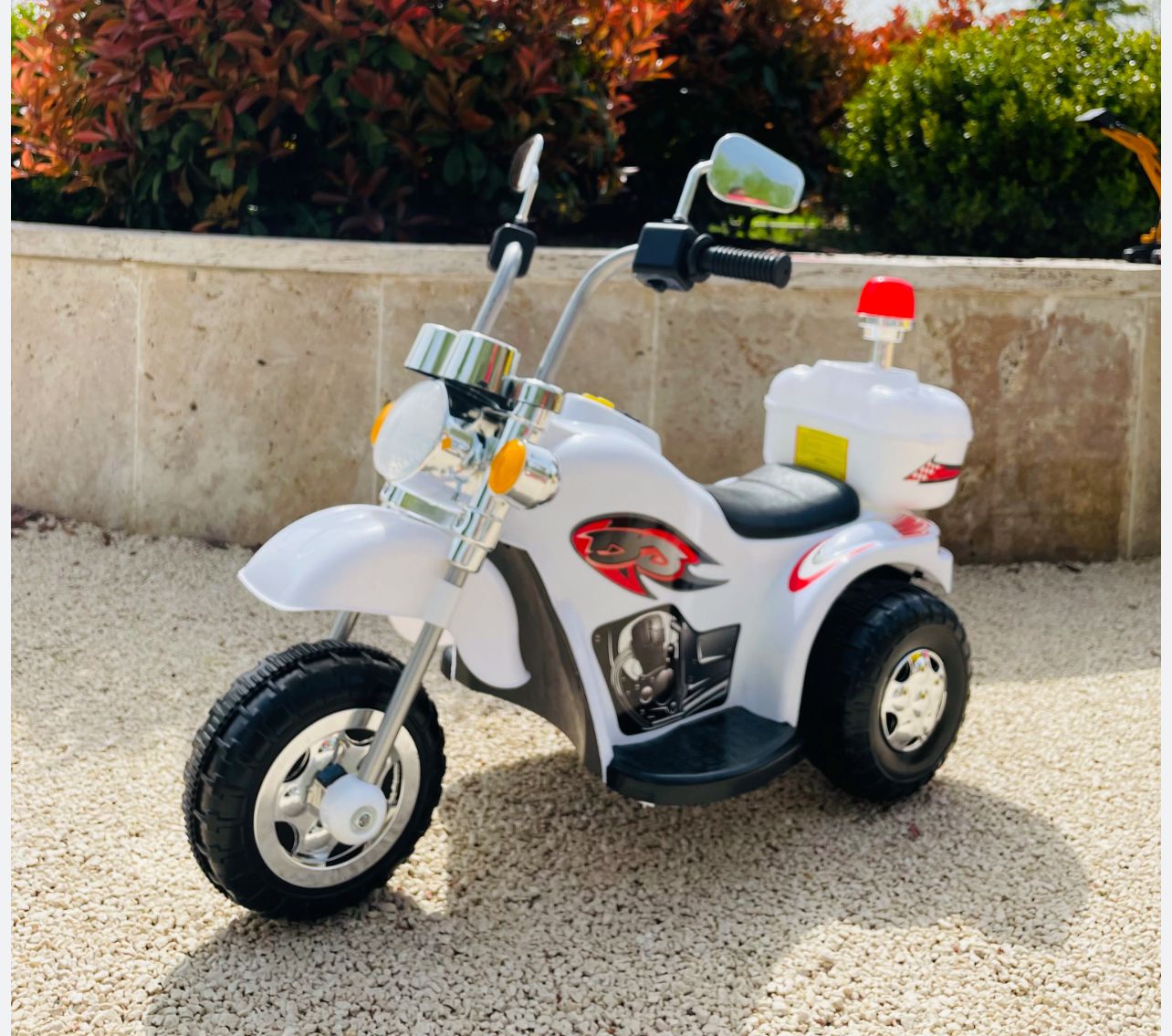 Električni policijski motocikl za decu