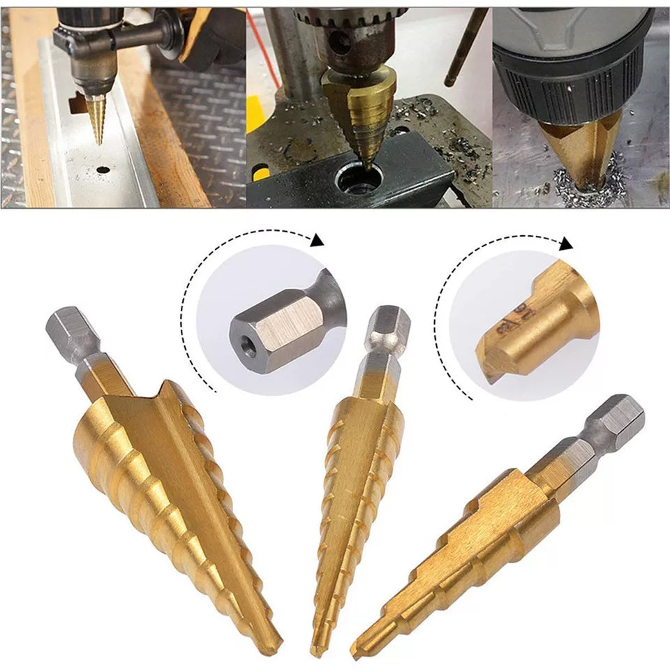 3 HSS stepenaste burgije