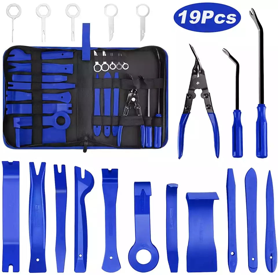Set od 19 plastičnih ručica za automobile