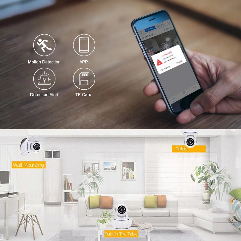WIFI KAMERA SA ROTACIJOM OD 360°