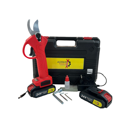 Originalne Agram tools® makaze delizs 24 V sa dve baterije