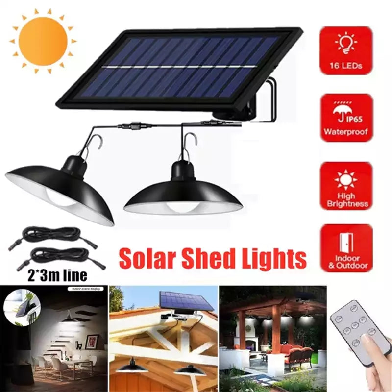 Dve solarne lampe sa daljinskim upravljačem