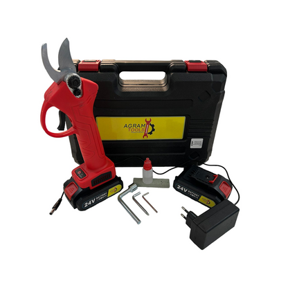 Originalne Agram tools® makaze delizs 24 V sa dve baterije