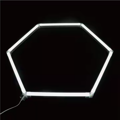 Heksagonalno LED osvetljenje za garaže i radionice (122x244 cm)