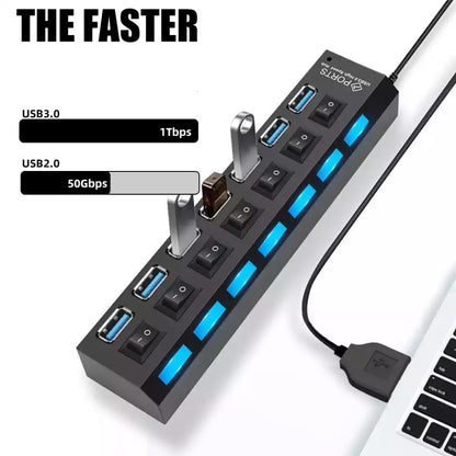 7-portni USB čvorište