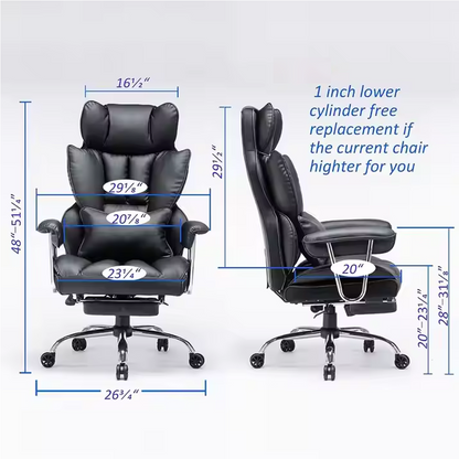 Ergonomska kancelarijska stolica sa visokim naslonom