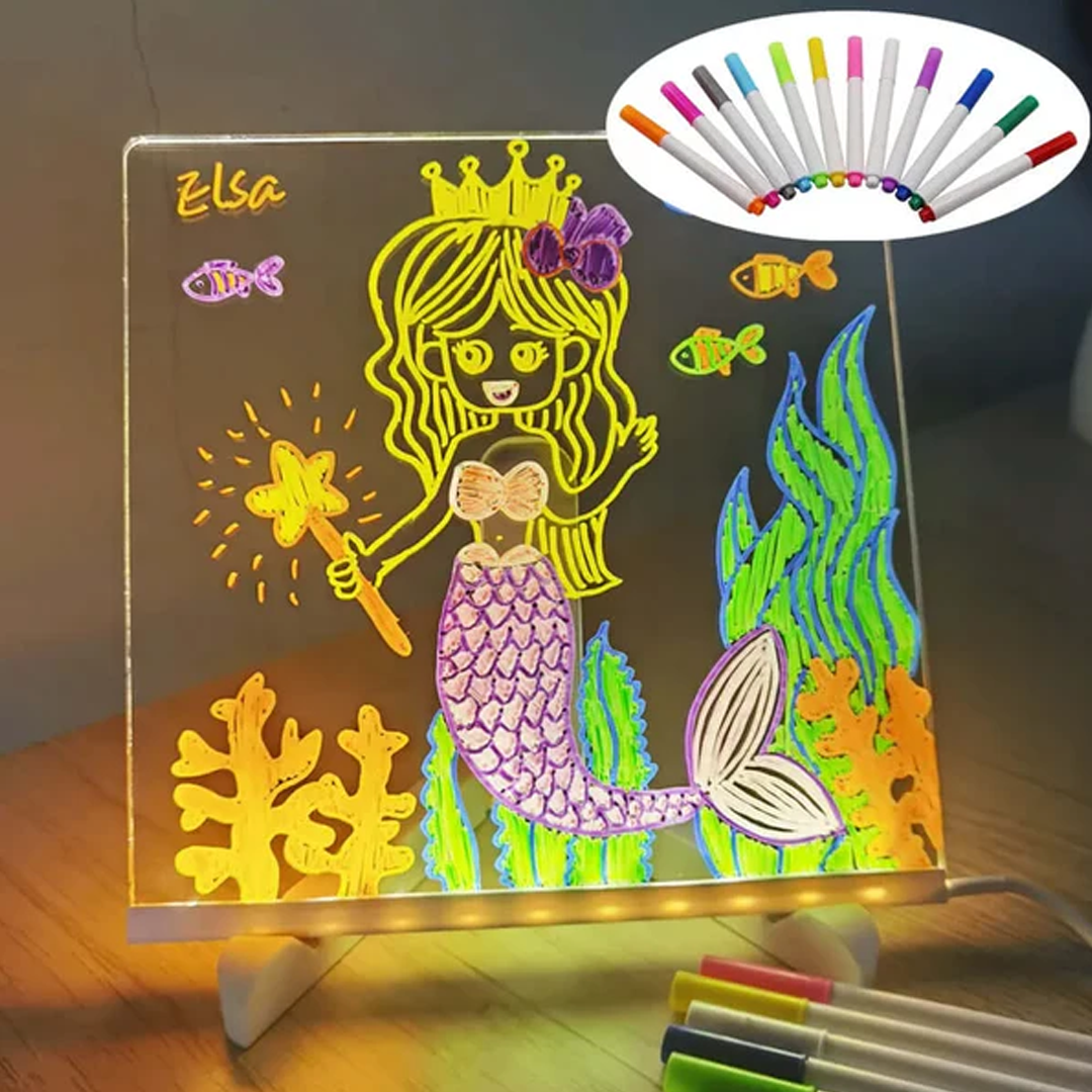 LED tabla za beleške u boji