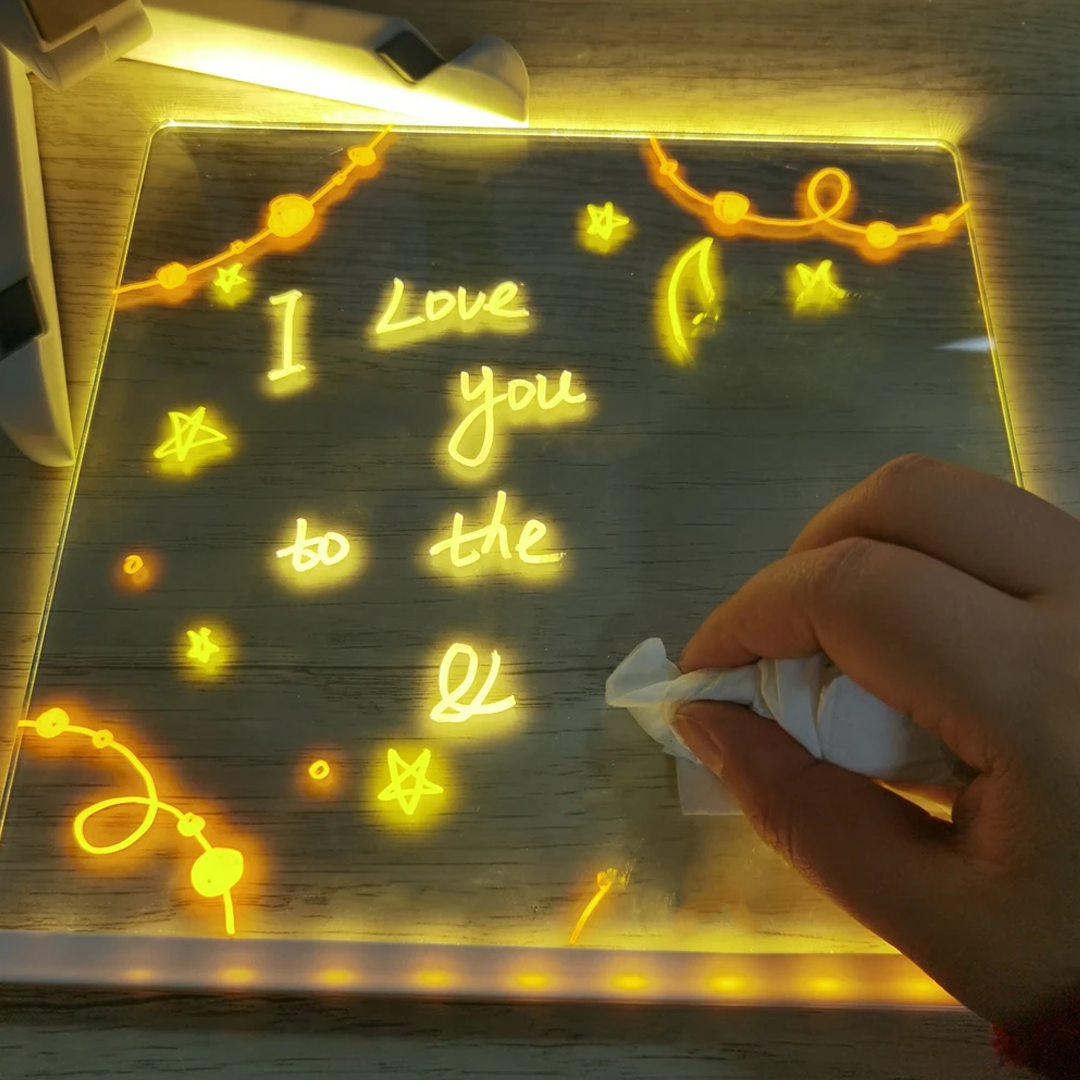LED tabla za beleške u boji