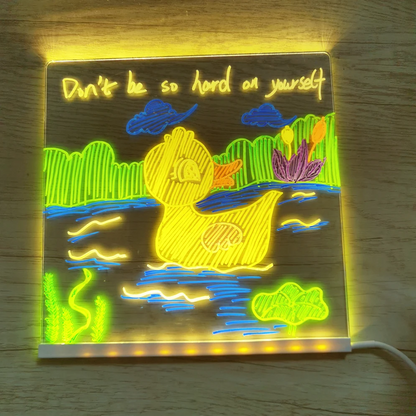 LED tabla za beleške u boji